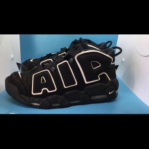 Nike Air More Uptempo Black White Pippen 🏁 (Size Men's US 12) Authentic